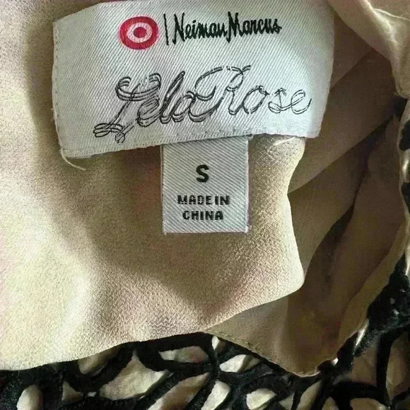 Lela Rose Neiman Marcus for Target size small lace and silk pullover sleeveless - Picture 4 of 6